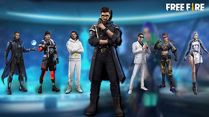 Free Fire Characters